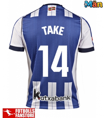 Real Sociedad Takefusa Kubo #14 Hemmatröja 2025-26 Kortärmad